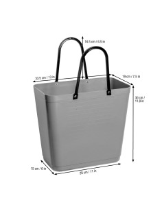 Cabas Hinza Version Haute - Noir (RP) 2